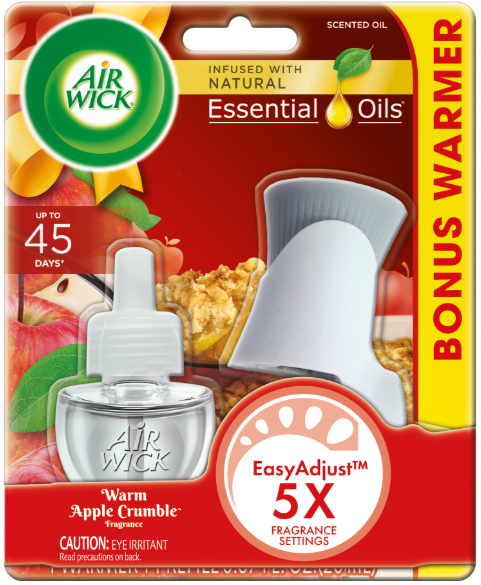 AIR WICK® Scented Oil - Warm Apple Crumble - Kit (Discontinued)